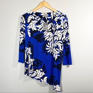 JM COLLECTION Women’s Blouse Sz PM